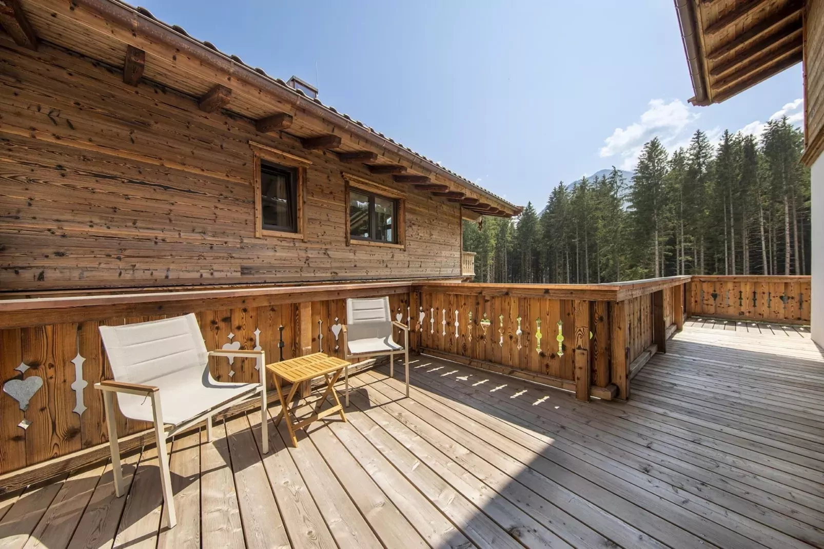 Nationalpark Chalet Kratzenberg-Terrasbalkon