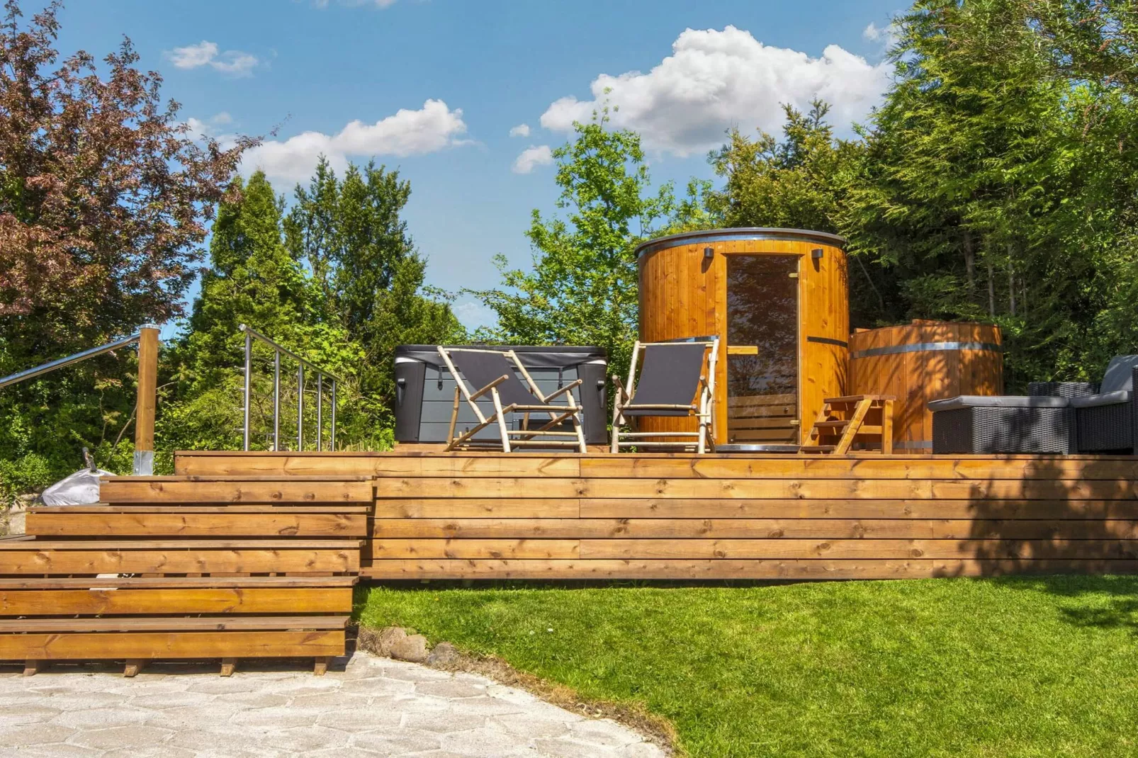 8 persoons vakantie huis in Rønde-Uitzicht