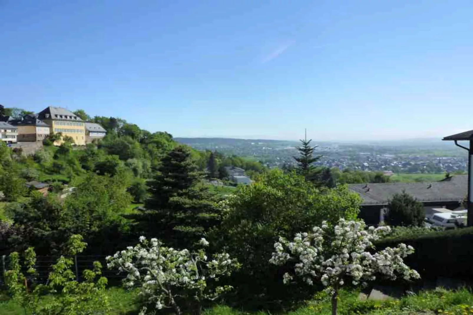 Sauerland-Uitzicht zomer