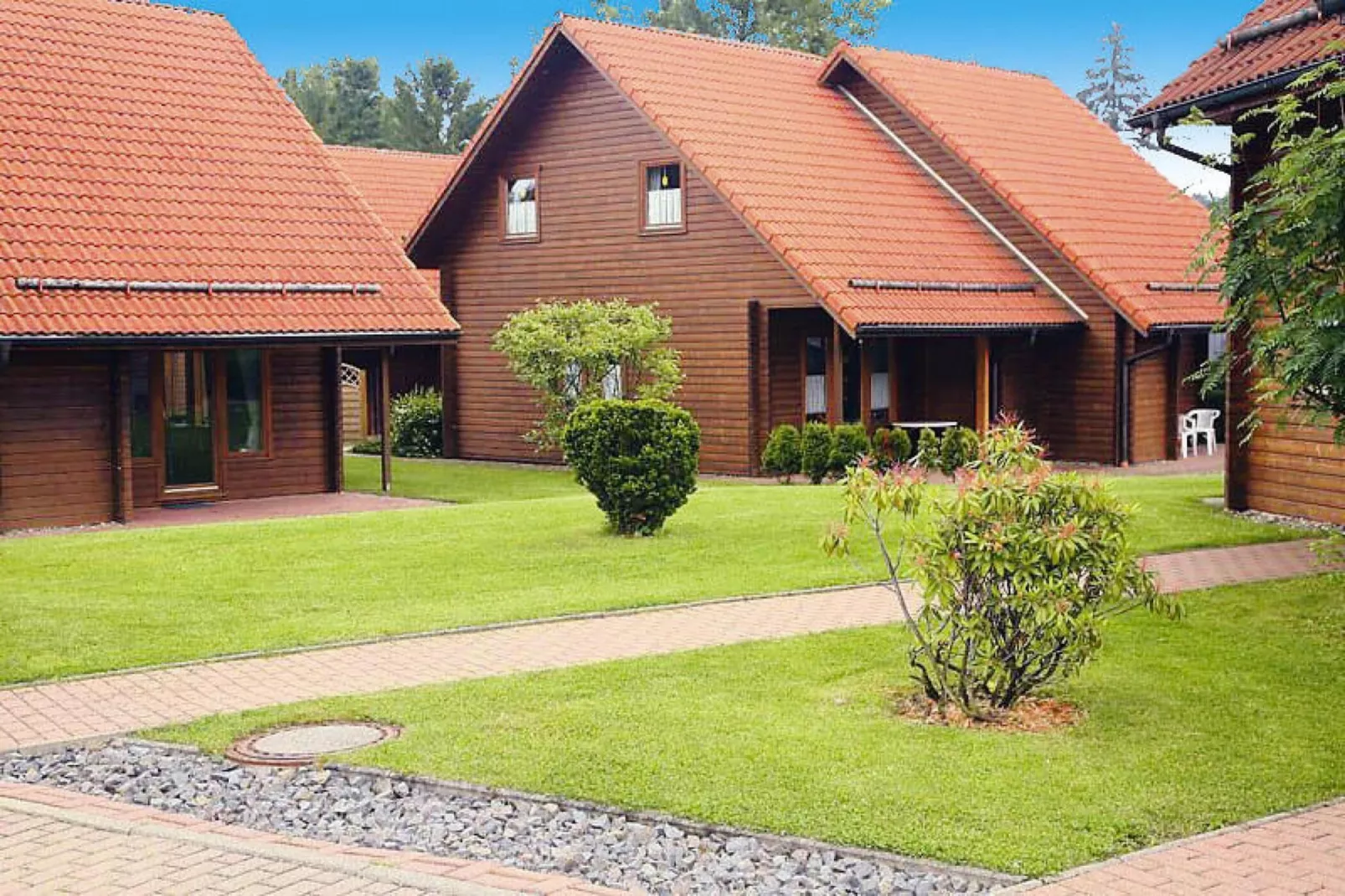 Naturerlebnisdorf Blauvogel - Doppelhaus ca 66qm Typ A-Gebieden zomer 1km
