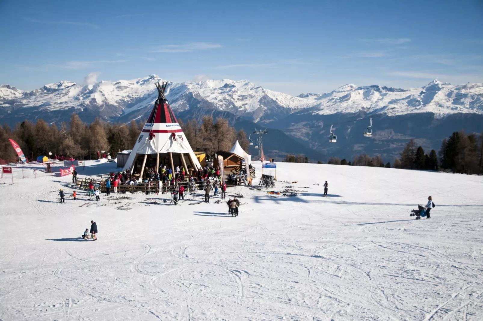Magrappé M 440 - SKI LIFT apartment 7 pers-Gebied winter 5km