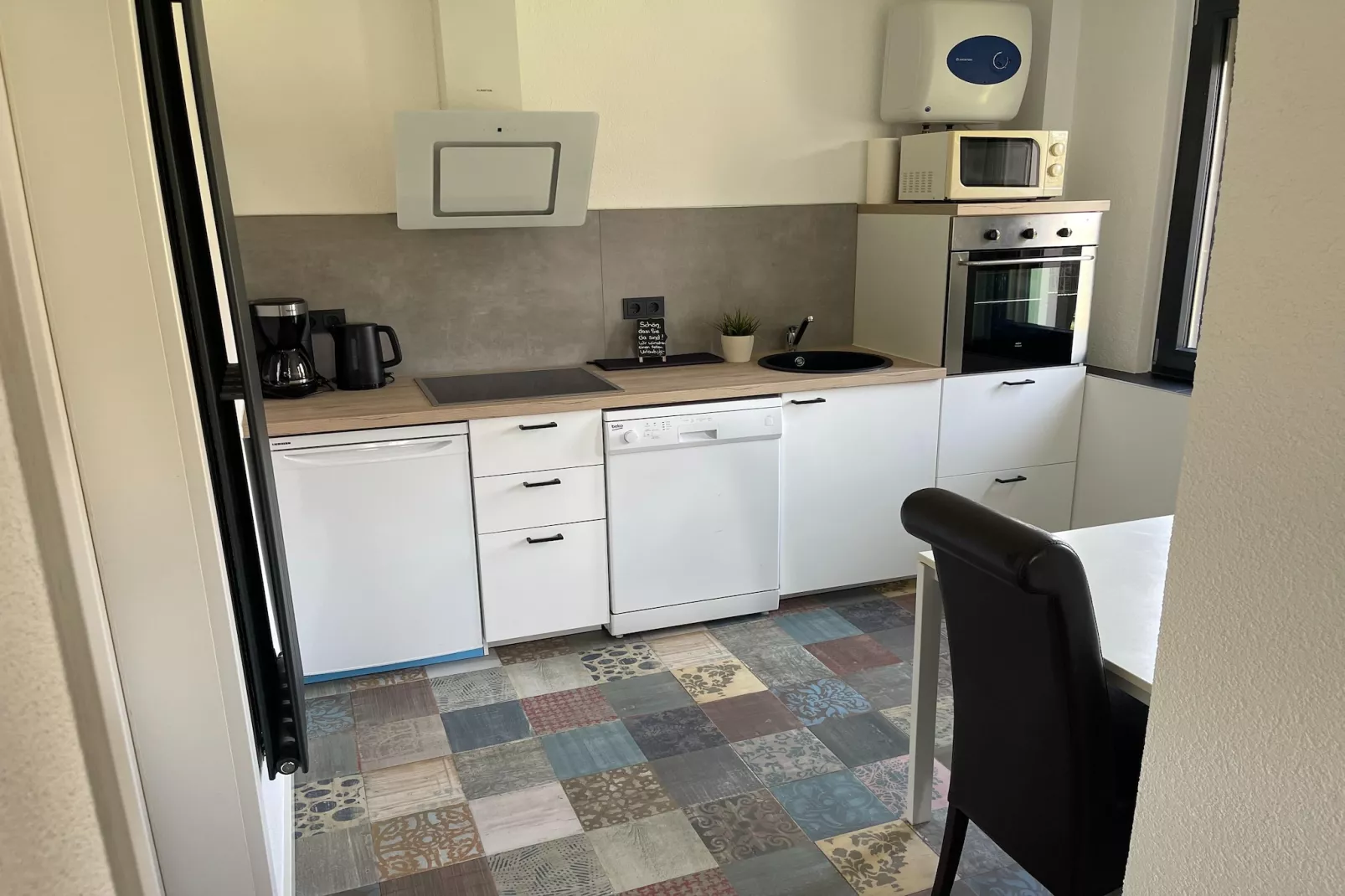 Ferienhaus mit Wasserblick 3 Pers-Keuken