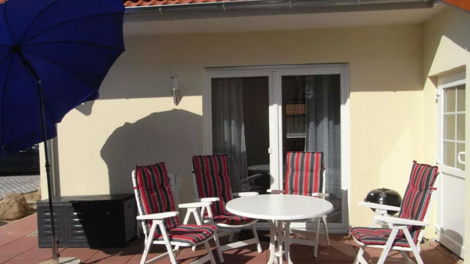 Am Salzhaff mit Sauna-Terrasbalkon
