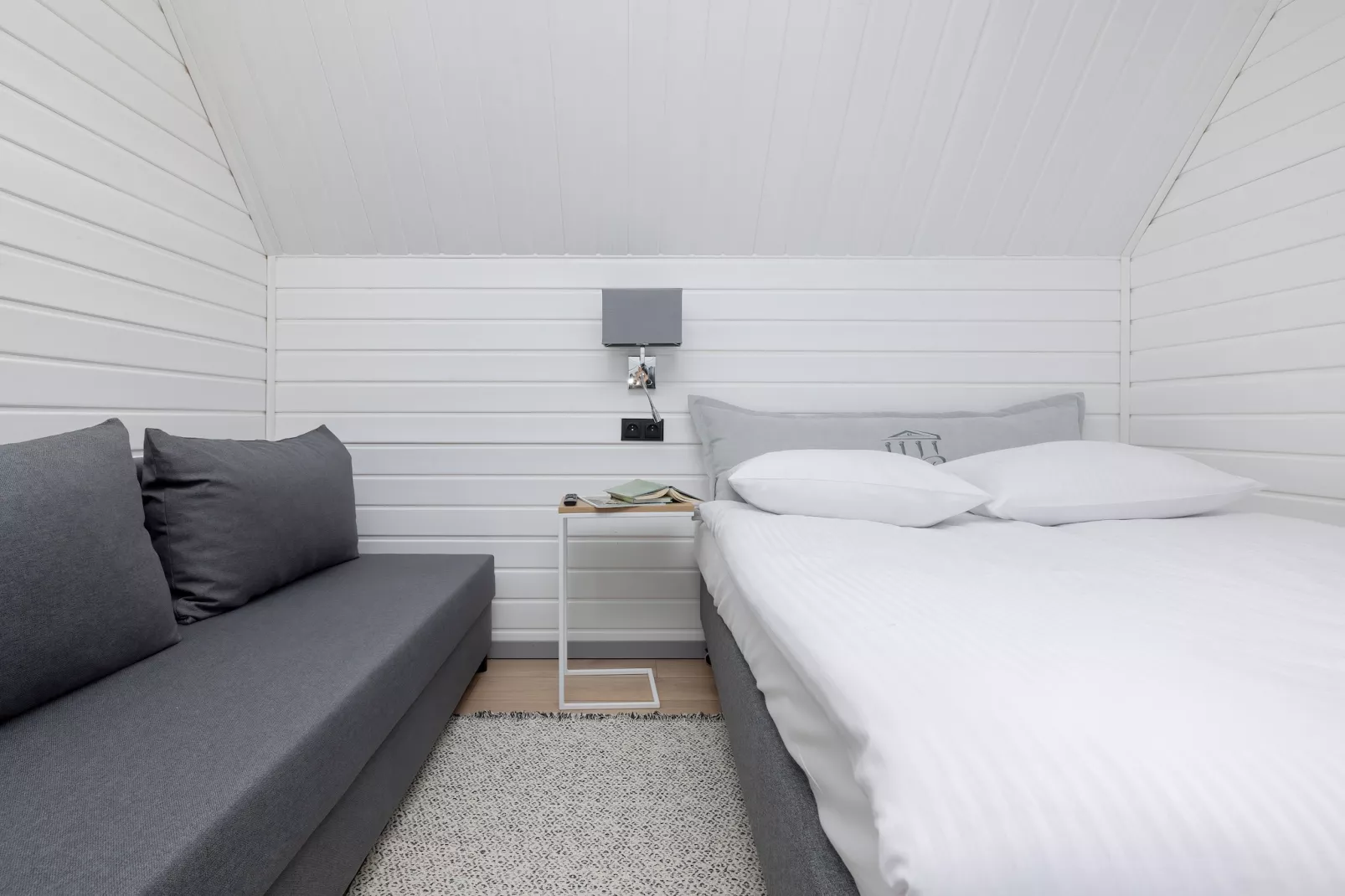 Villa Hoff Ferienhäuser Domek 6 Pers-Slaapkamer