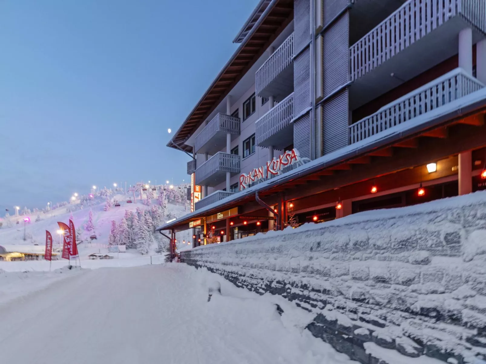 Ruka chalets 2 huoneisto 2405-Buiten