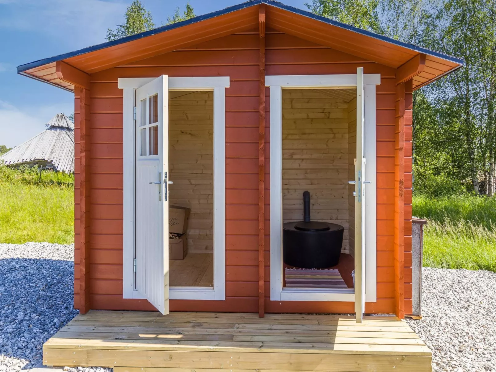 Ruka-kitkan kuukkeli-Buiten