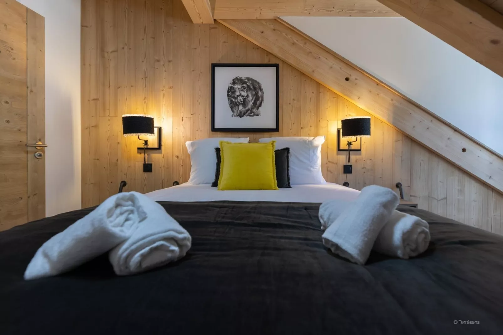 SERRE CHEVALIER Le Cristal Lodge-A26S-Slaapkamer