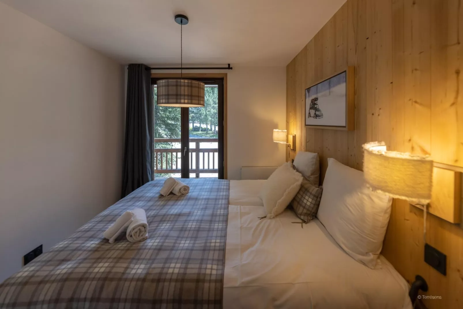 SERRE CHEVALIER Le Cristal Lodge-A36S-Slaapkamer