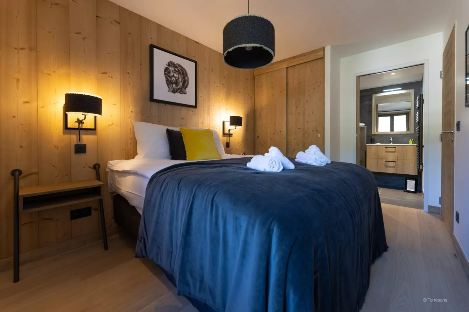 SERRE CHEVALIER Le Cristal Lodge-A38S-Slaapkamer