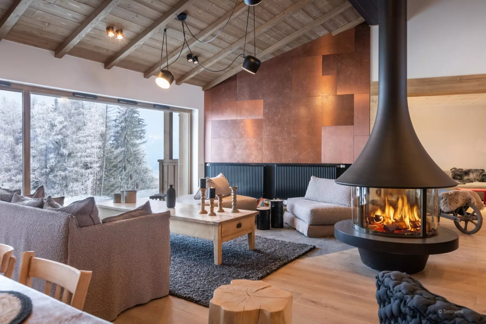 PLAGNE MONTALBERT Le Snoroc- A48P-Woonkamer