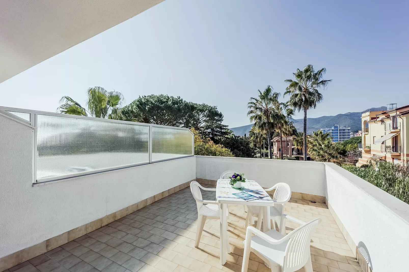 Residence Villa Paola TWO-ROOM APT 4 PAX MEZZANINE - BX401-Terrasbalkon