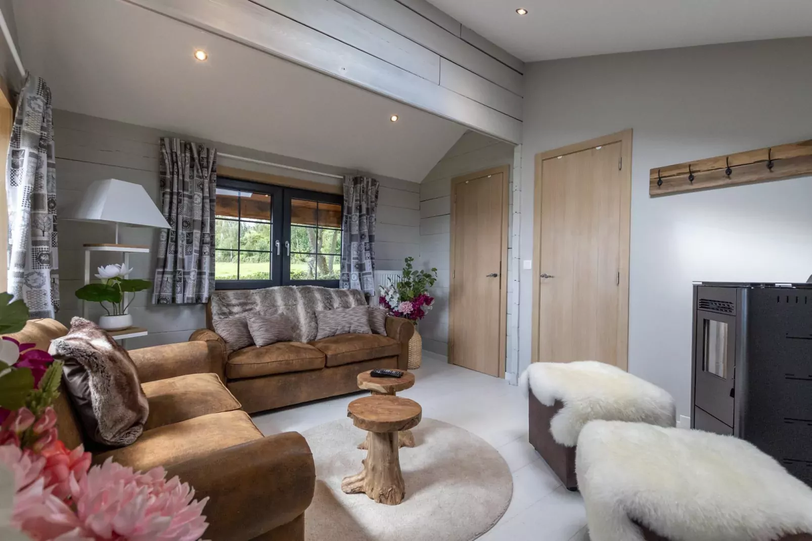 Chalet Bulle-Woonkamer