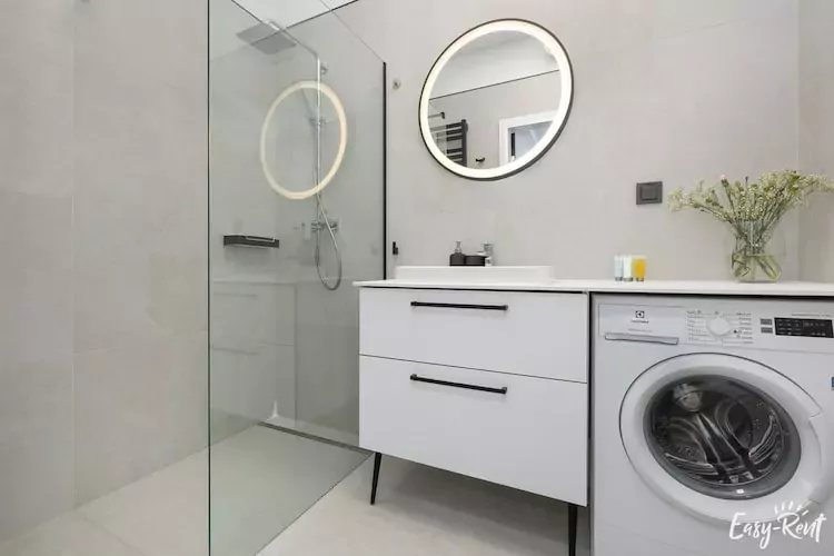 Apartament Szczecińska 3/206 Niechorze-Badkamer