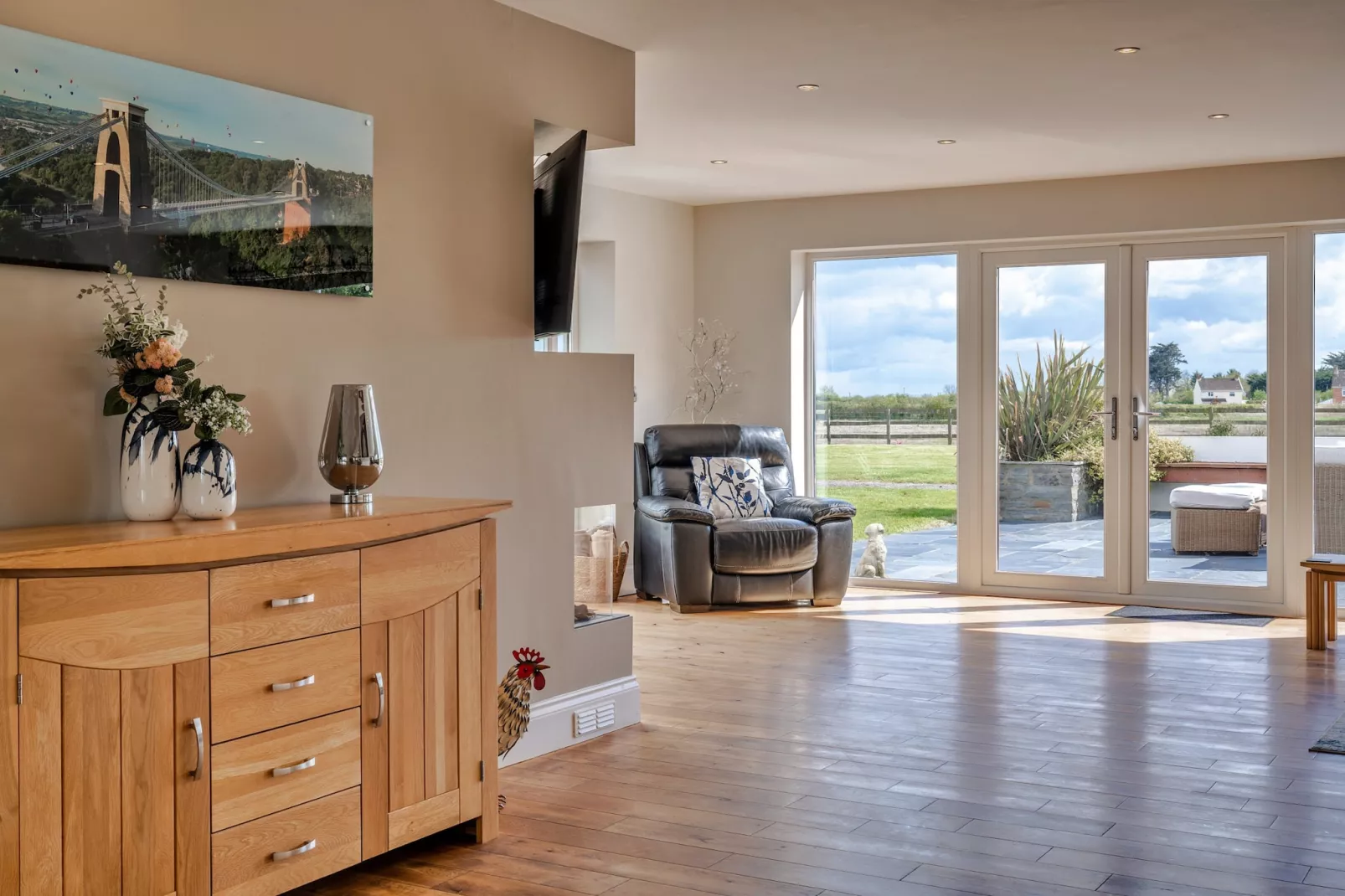 Stone Bow Farmhouse-Woonkamer
