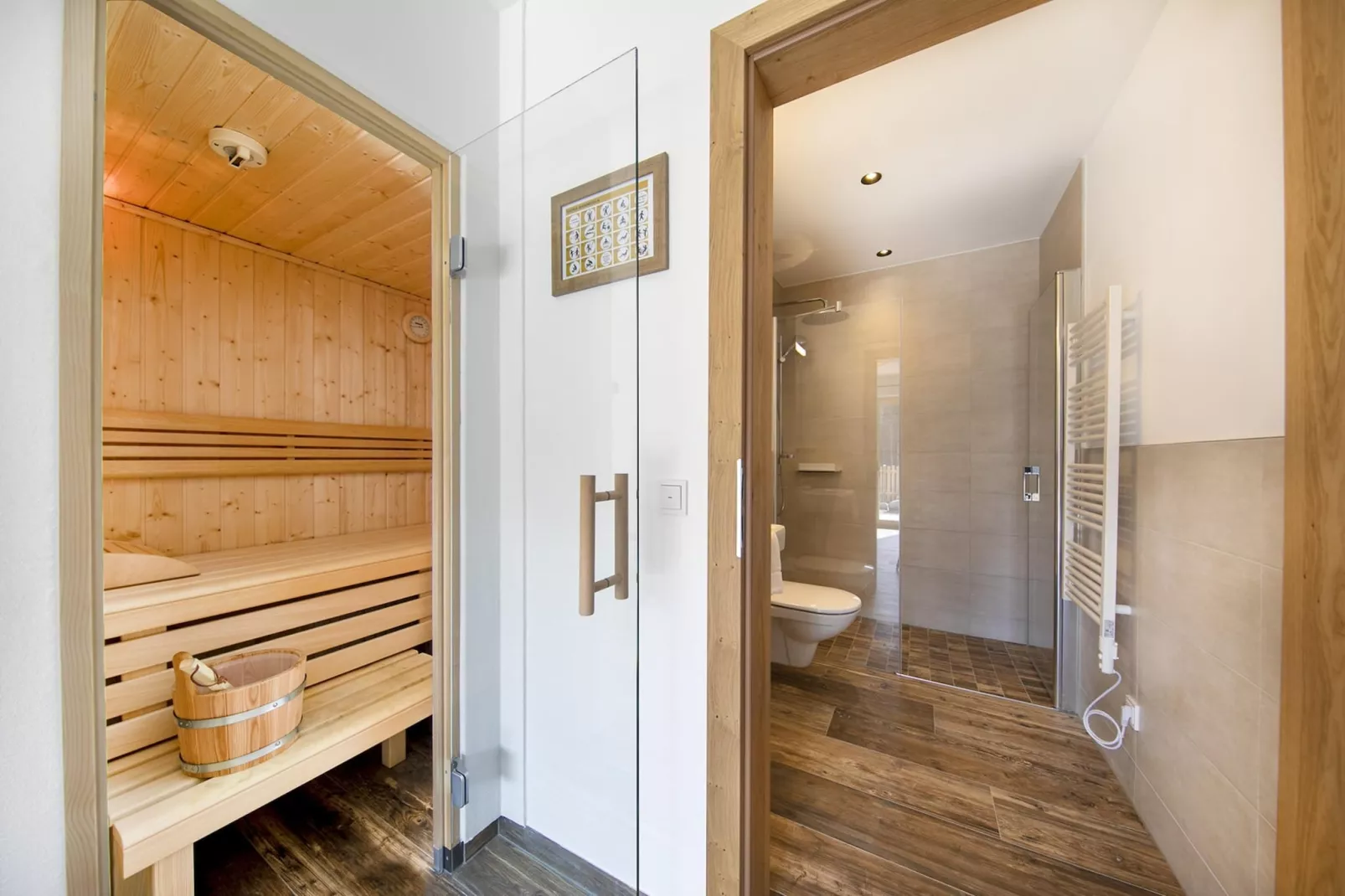 Nationalpark Chalet Daberspitze-Badkamer