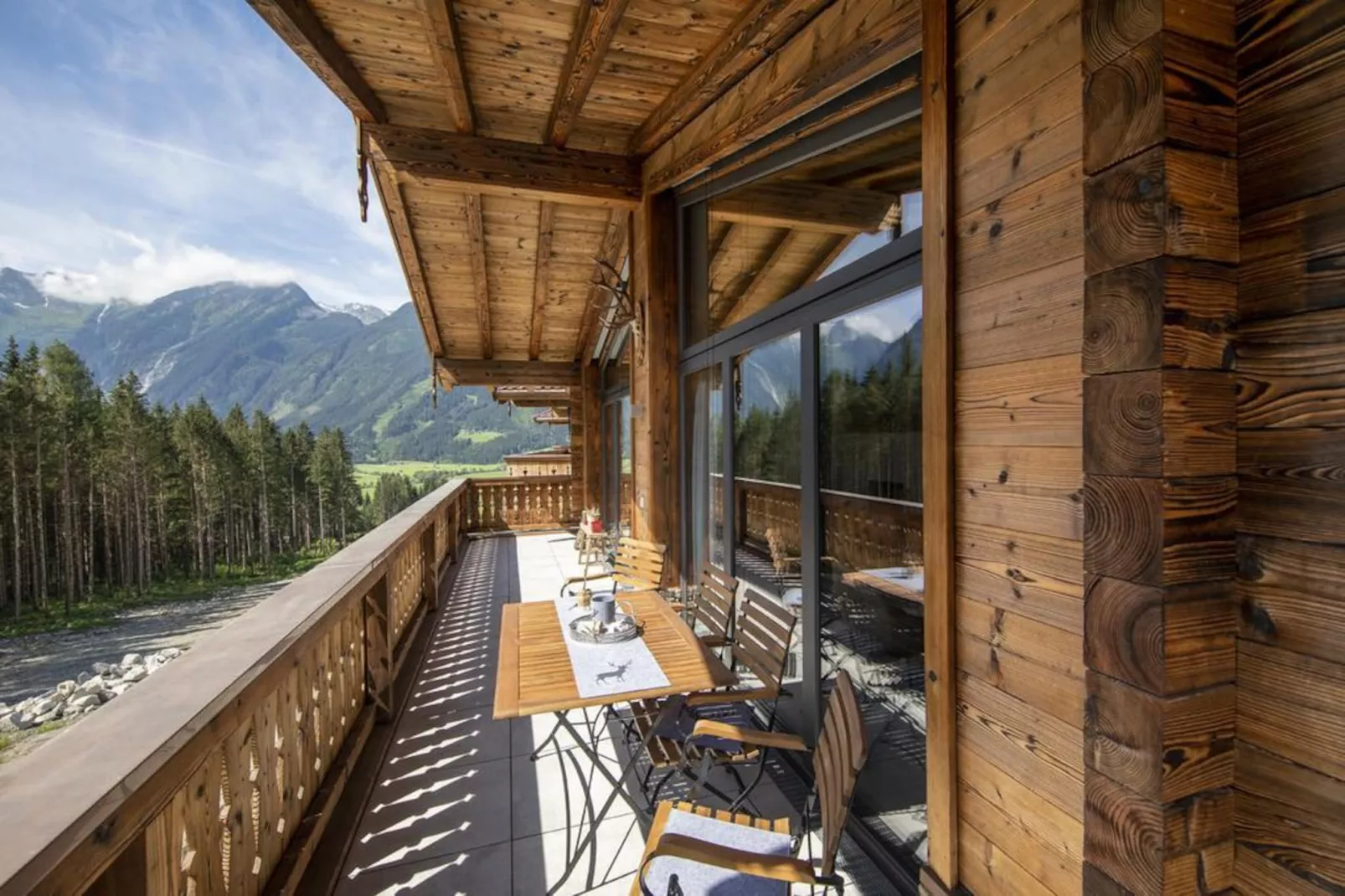 Nationalpark Chalet Keeseck-Uitzicht zomer