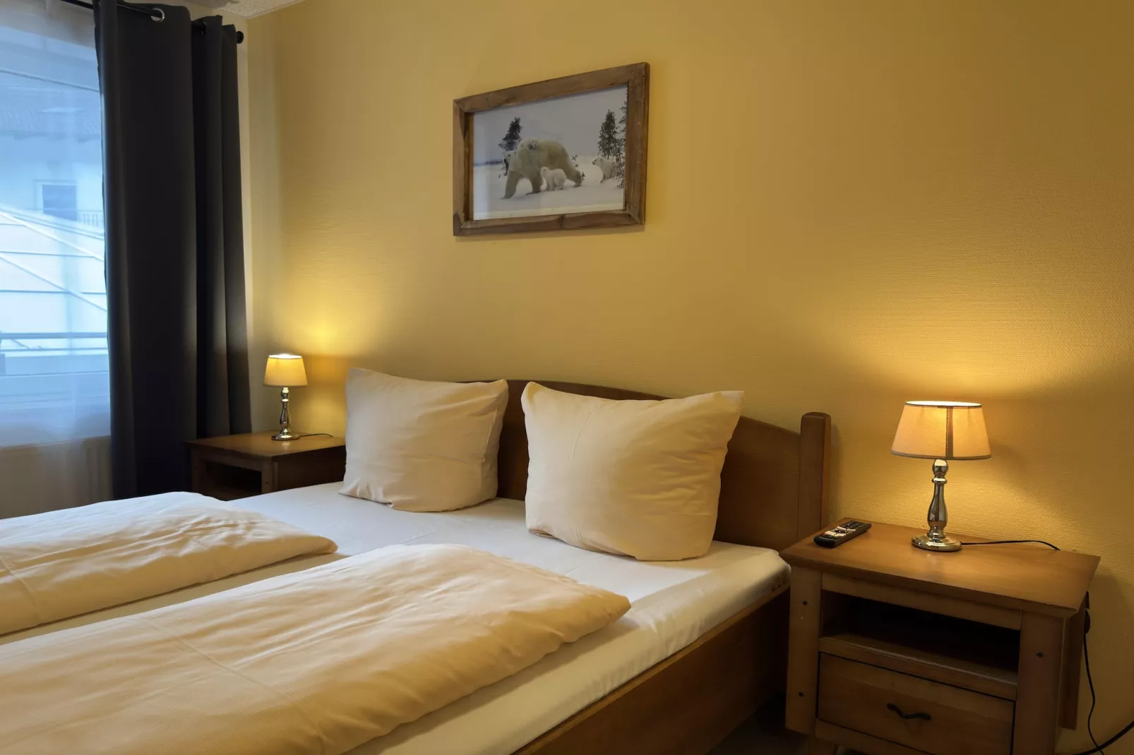 Residence Park am Schweriner See / 2-Raum-App im 2 Stock 60 qm-Slaapkamer