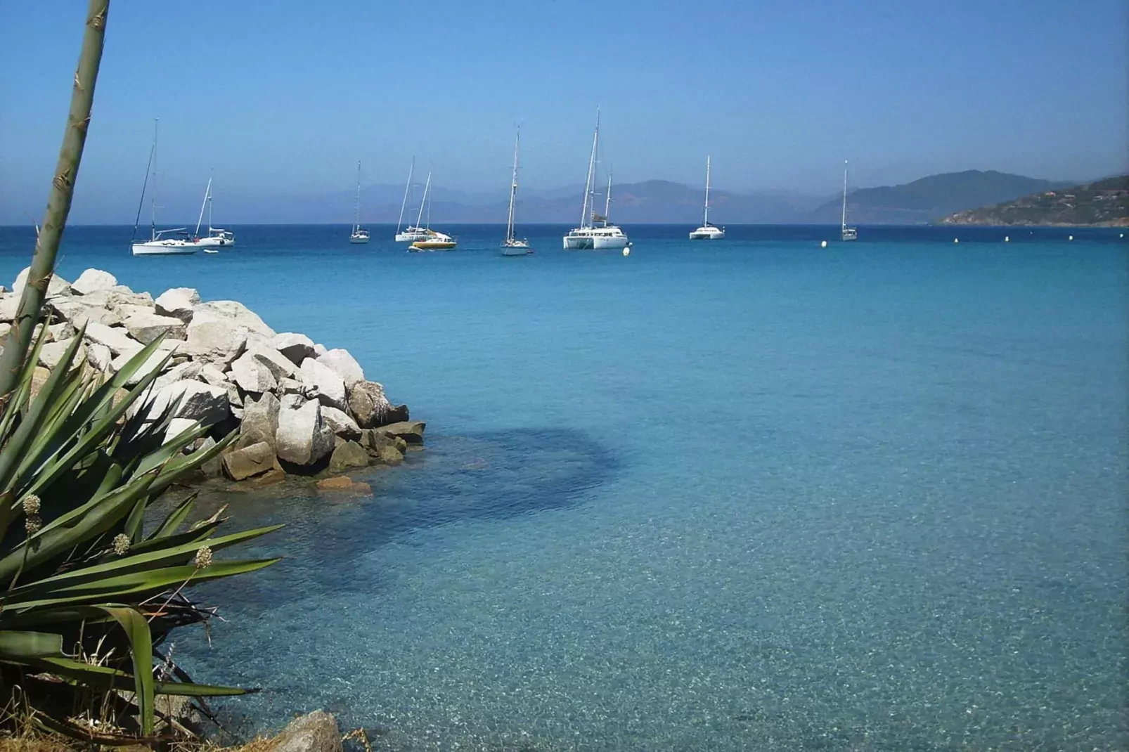 Apartments Motel Le Vieux Moulin Ile Rousse // 2pc4 -Apt 4 pers rez-de-chaussée-Gebieden zomer 5km