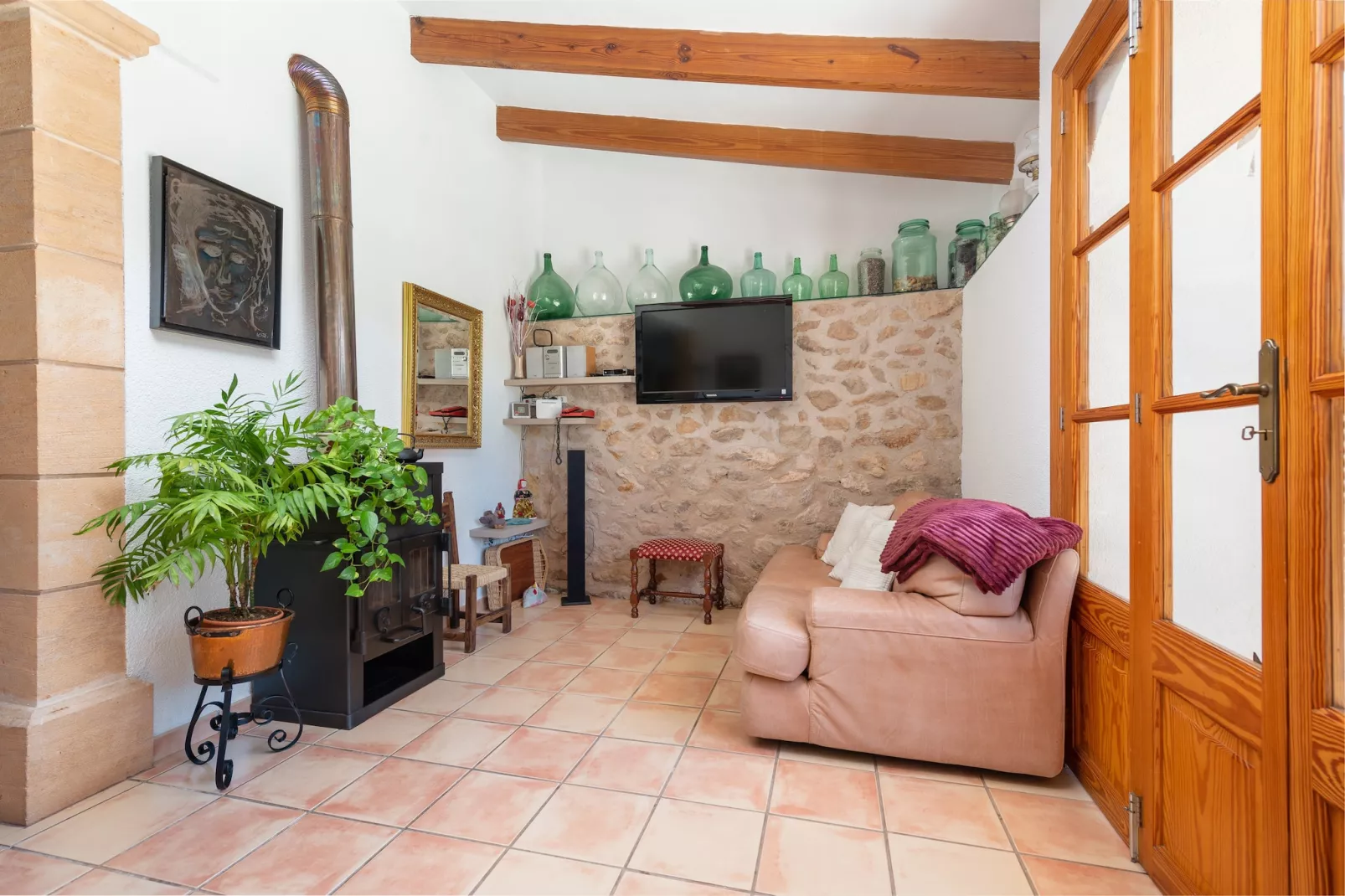 Na Mayans-casa Gran-Woonkamer