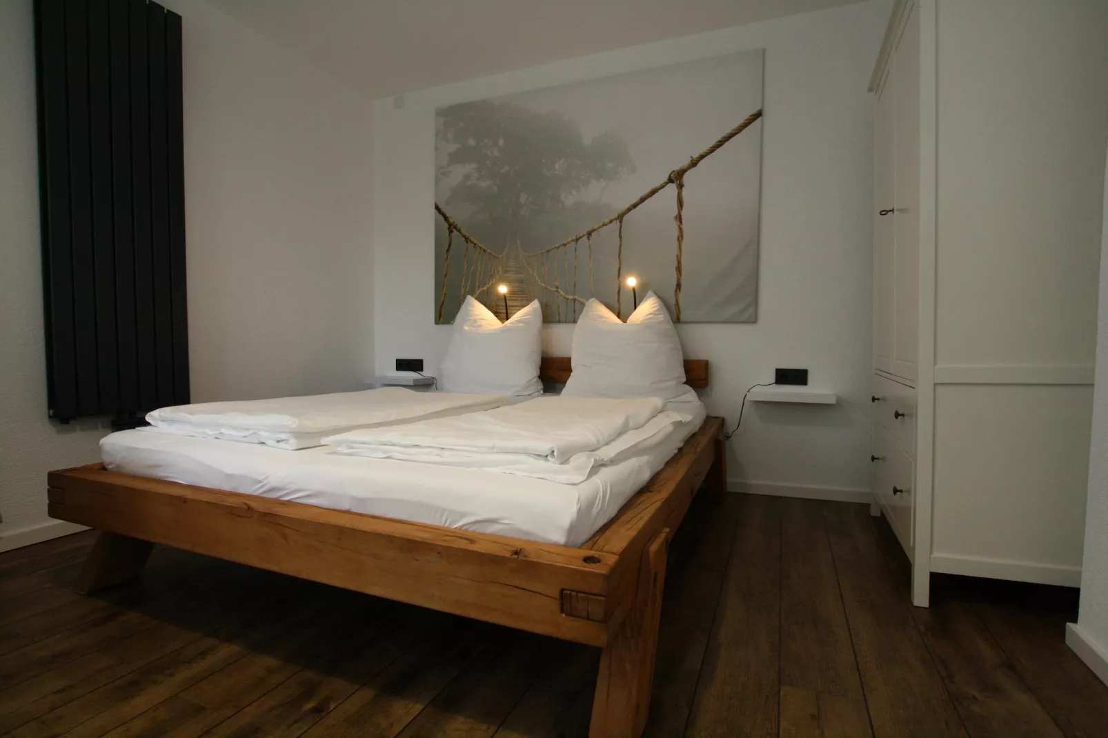 Ferienhaus mit Wasserblick 3 Pers-Slaapkamer