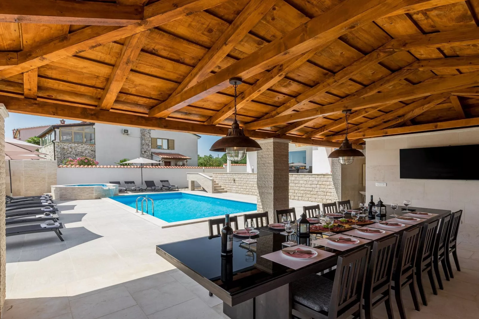 Villa Anela-Terrasbalkon