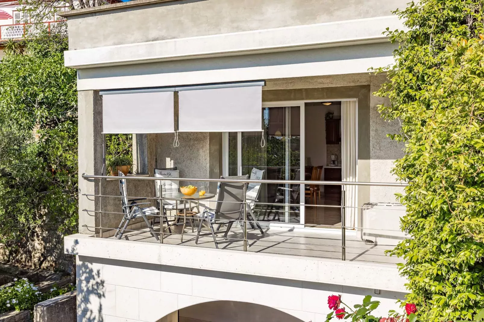 Blanka A1 - Shared Jacuzzi, Magical Garden-Terrasbalkon