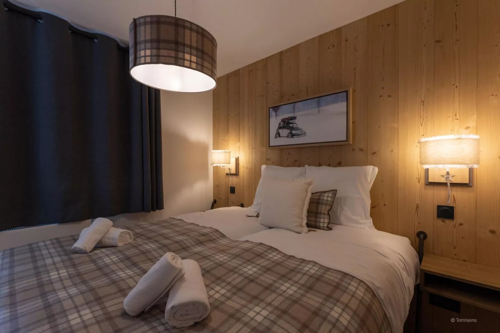 SERRE CHEVALIER Le Cristal Lodge-A36P-Slaapkamer
