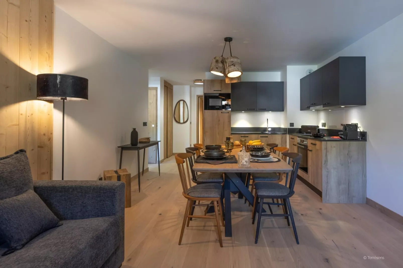 SERRE CHEVALIER Le Cristal Lodge-A38P-Keuken