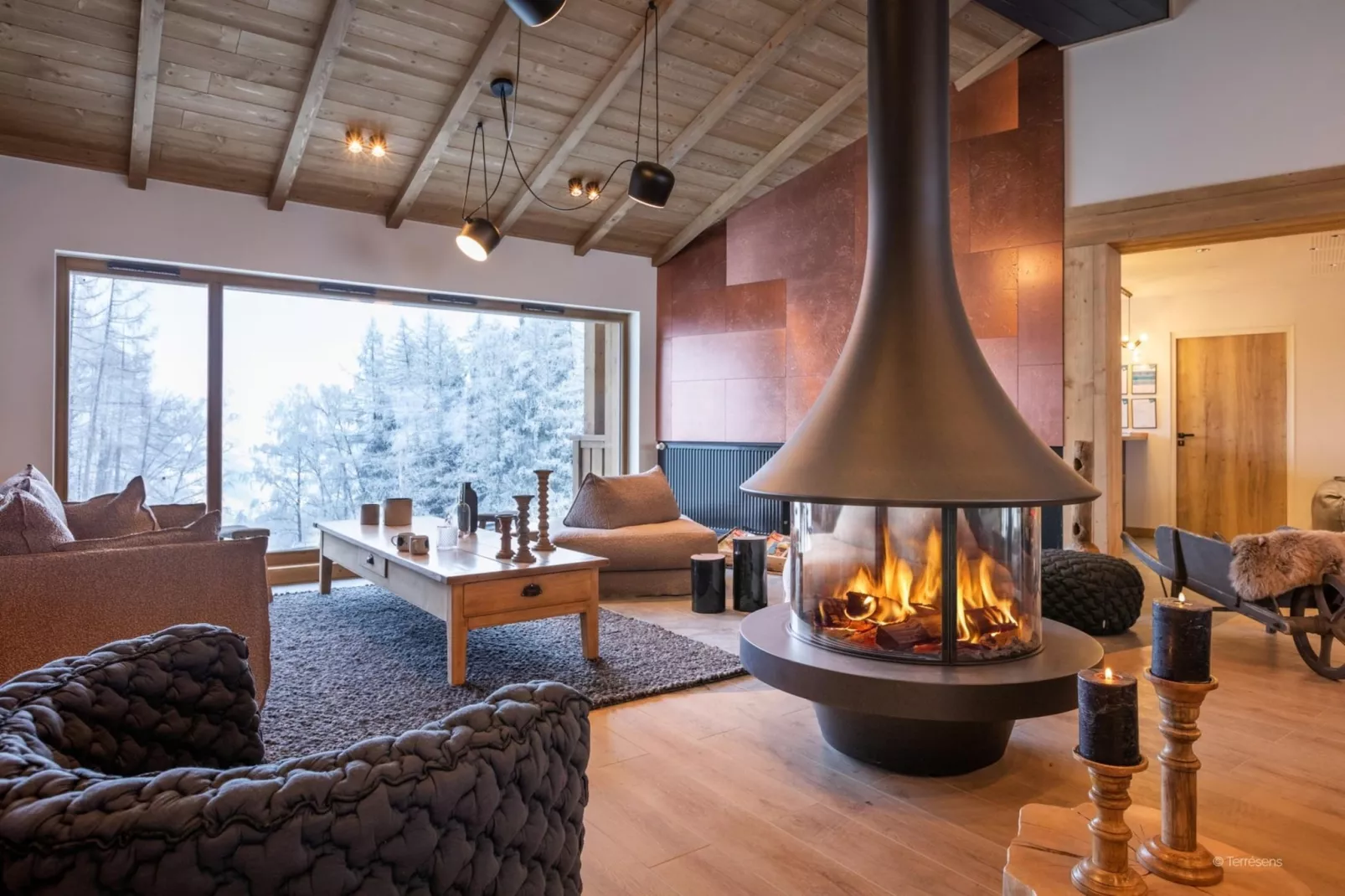 PLAGNE MONTALBERT Le Snoroc- A48P-Woonkamer