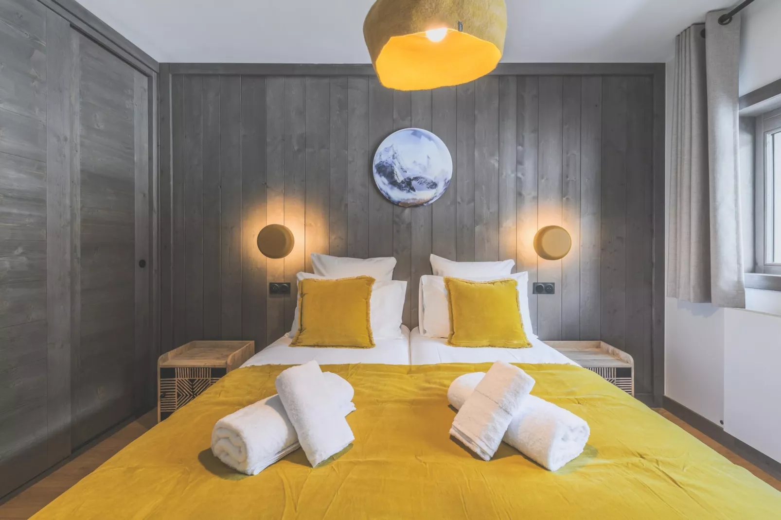 Résidence PLAN PEISEY Le Quartz -A36S-Slaapkamer