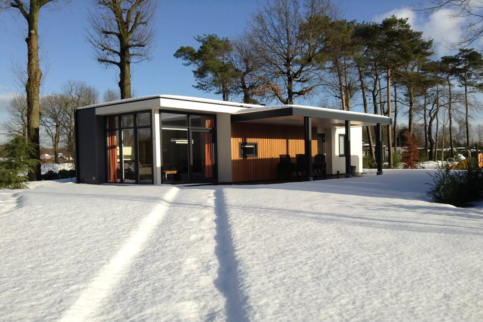 Holiday Villa | 2 - 4 people-Exterieur winter