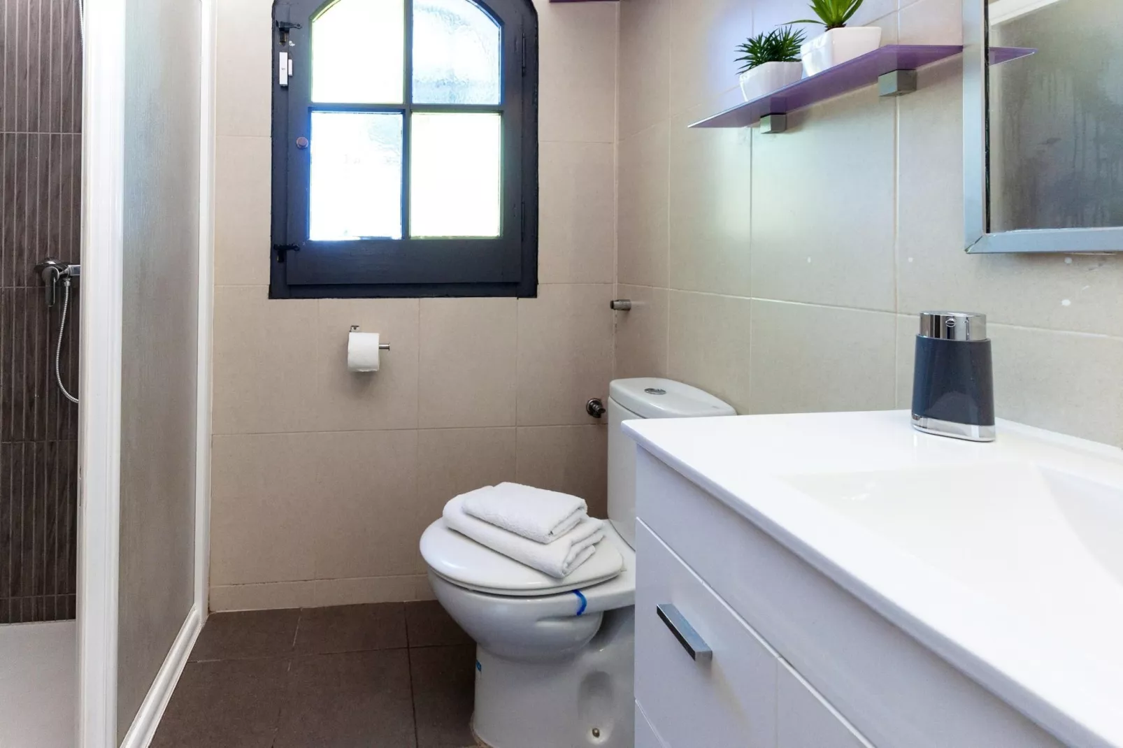 1215 BAIX CAMP casa con jardin-Badkamer