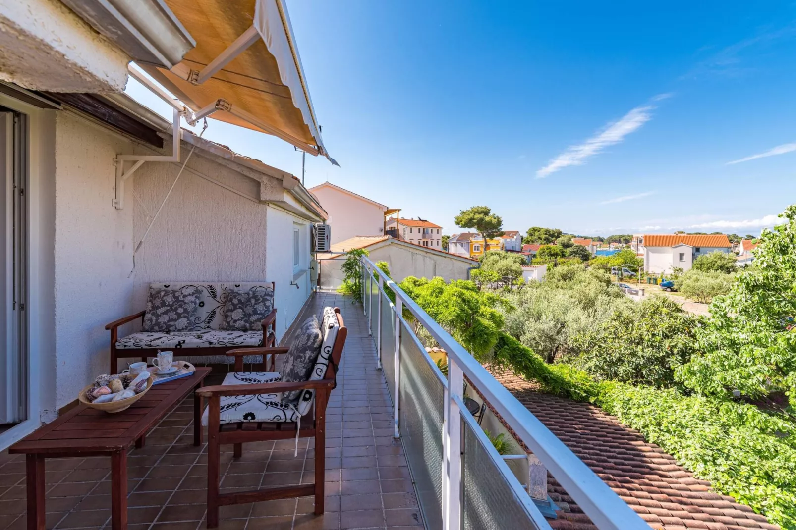 Apartments Nena - Apartment Paola A2-Terrasbalkon