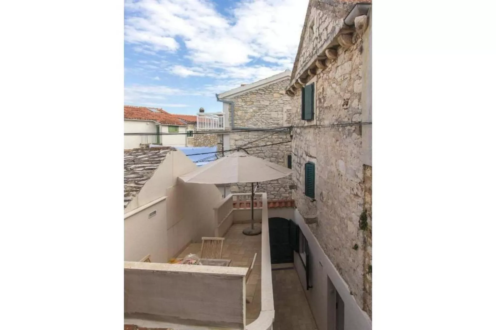 Apartment Primosten Center-Terrasbalkon