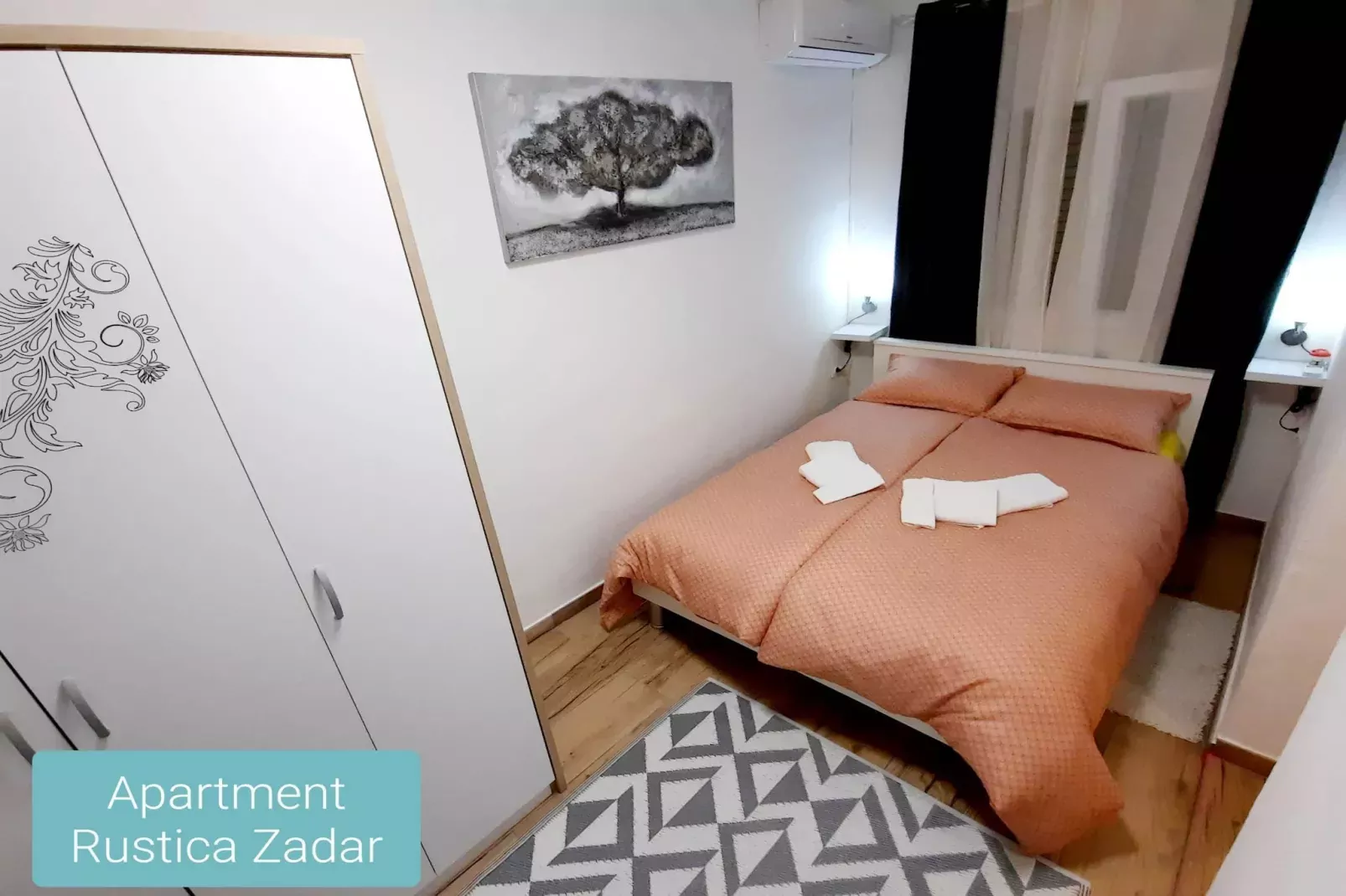 Apartment Rustica - Two bedroom apartment-Slaapkamer