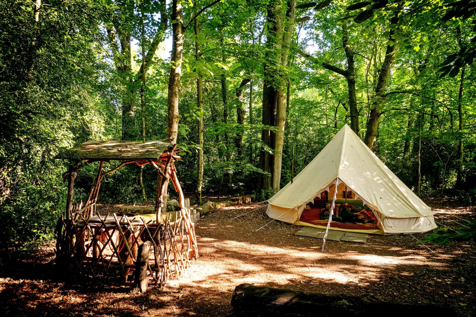 Moroccan Bell Tent-Buitenlucht