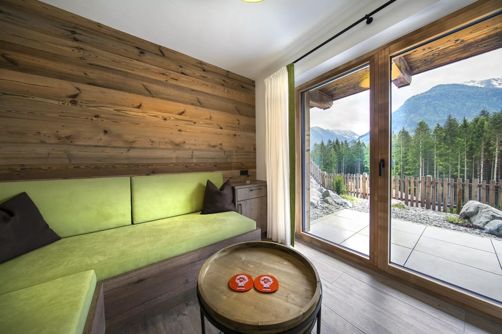 Nationalpark Chalet Grosser Happ-Woonkamer