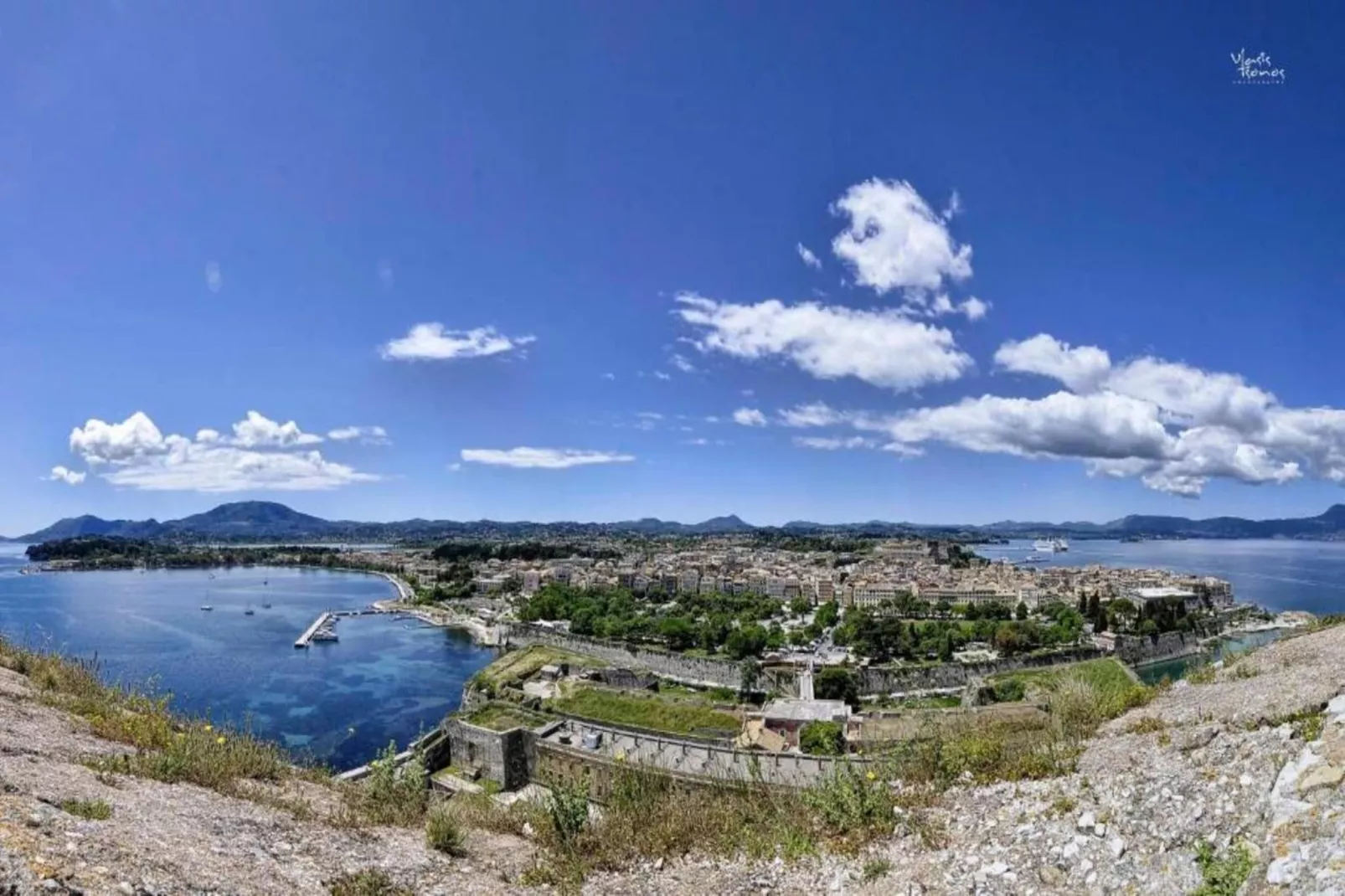 Benitses Apartment Corfu-Gebieden zomer 20km