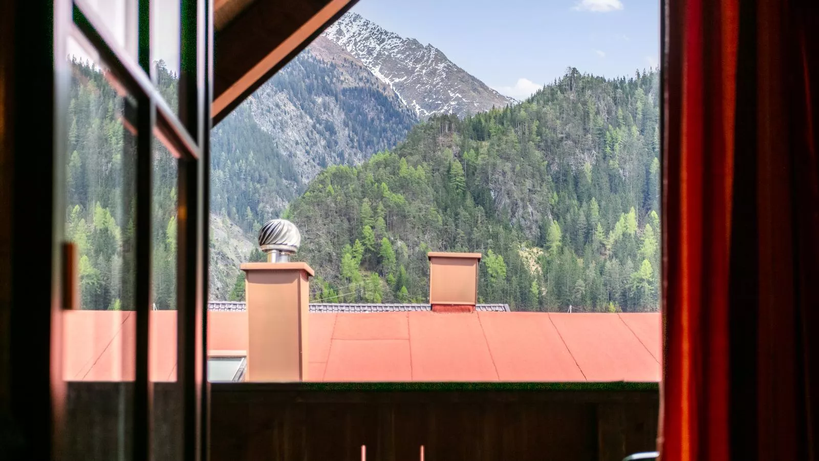 Schweizerhof Apfelrose-Uitzicht zomer