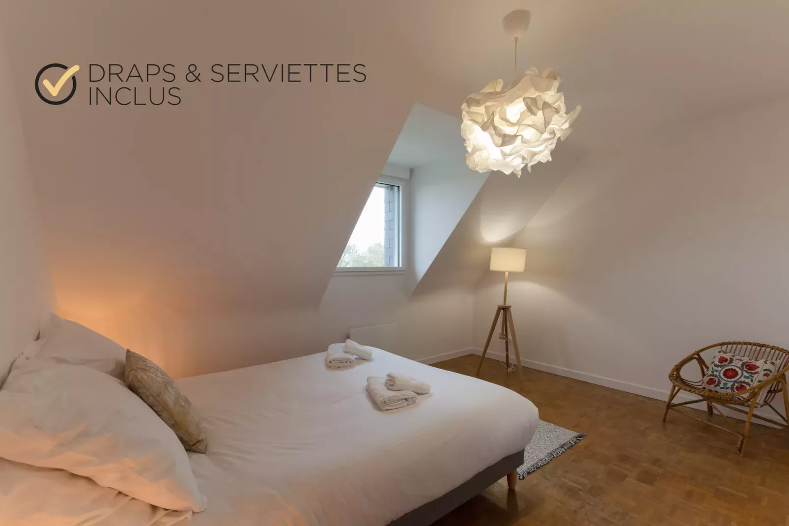 TY MEZOU - Porspoder-Slaapkamer