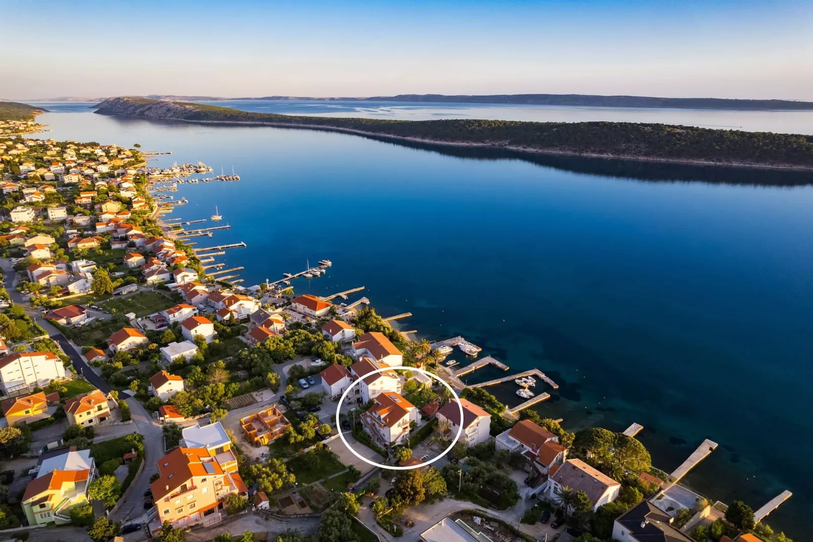 Apartments Jurica - Studio with Sea View-Buitenlucht