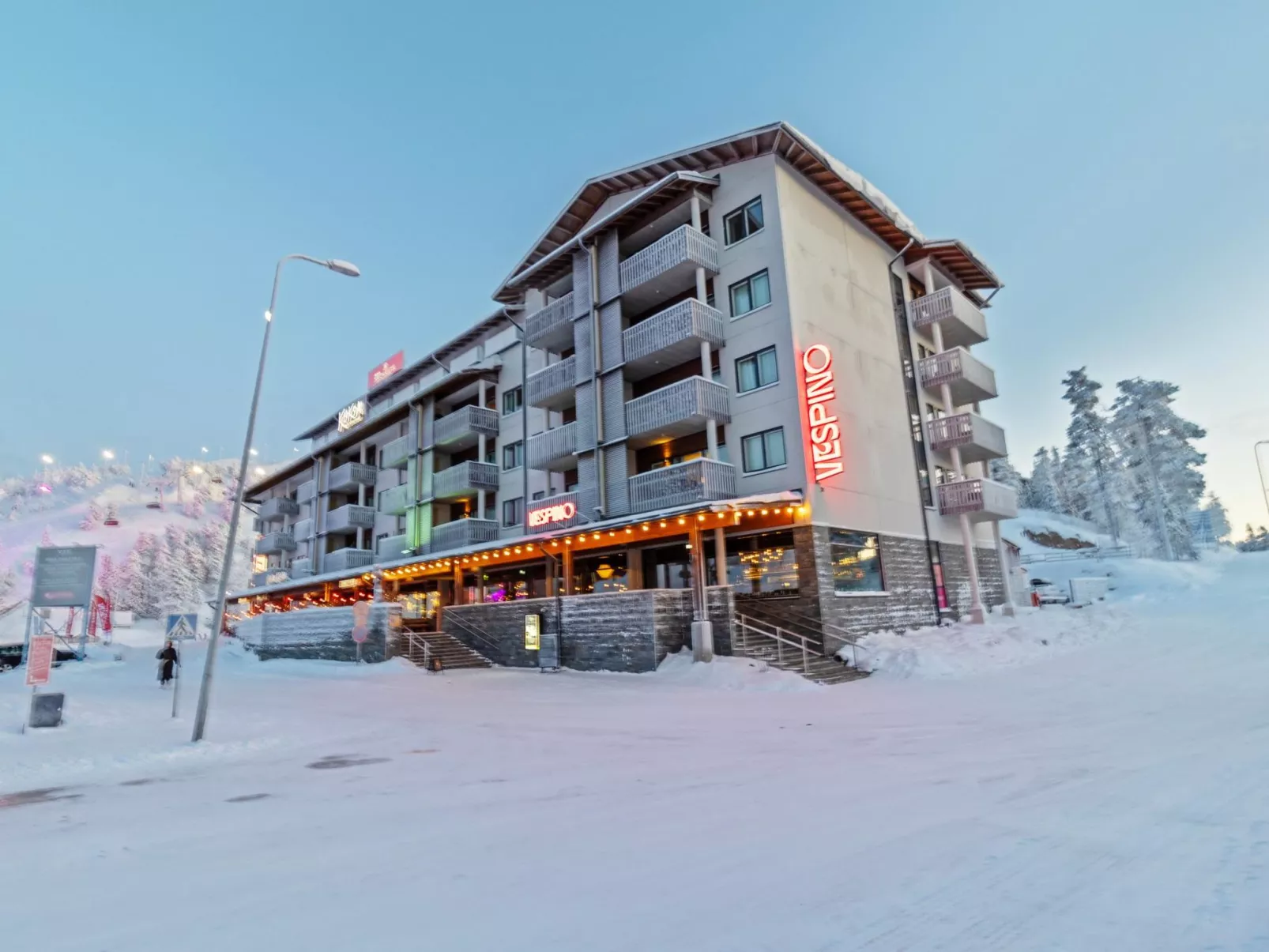 Ruka chalets 2 huoneisto 2405-Buiten