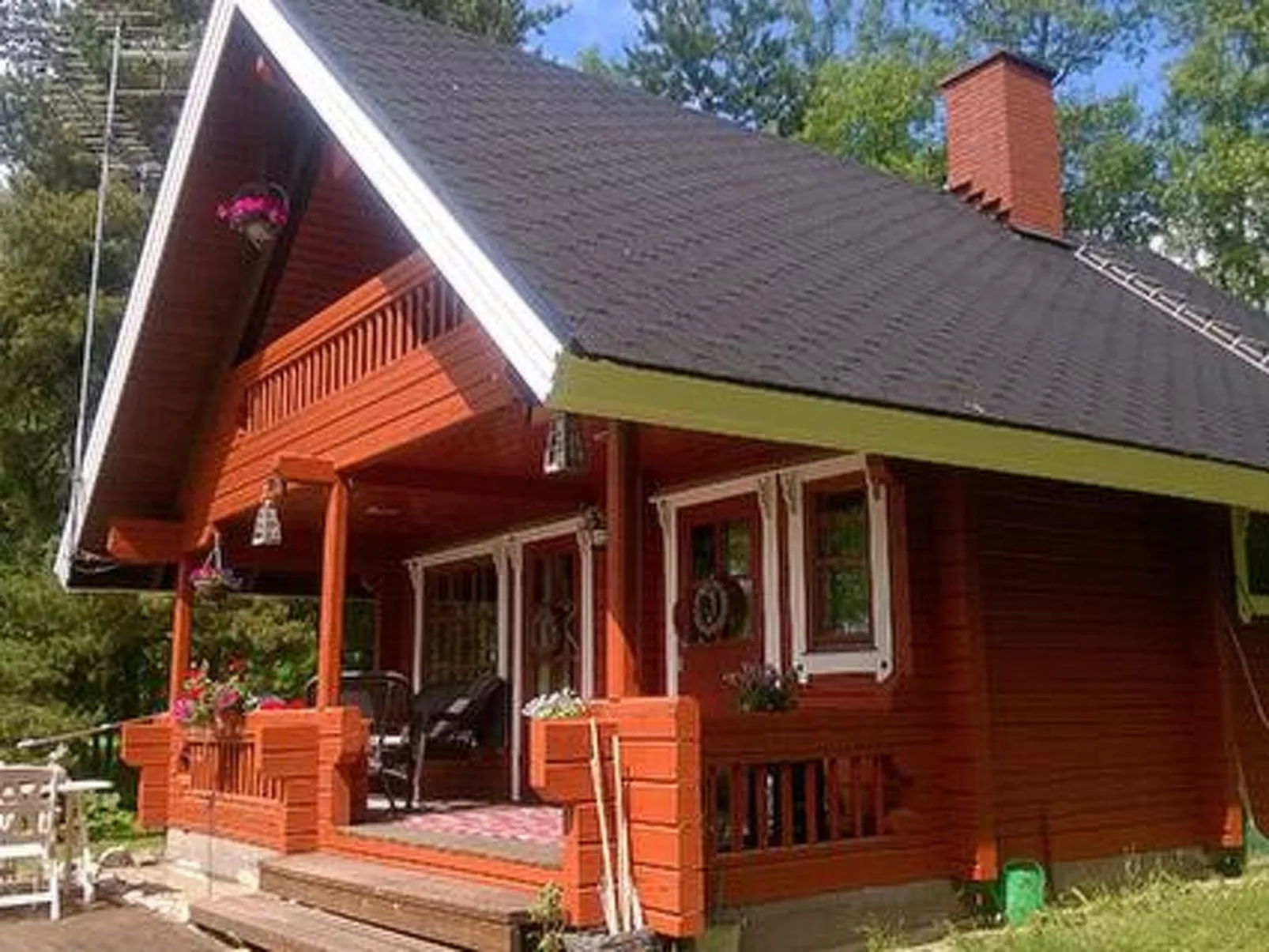 Kuivajärven huvilakoti-Buiten