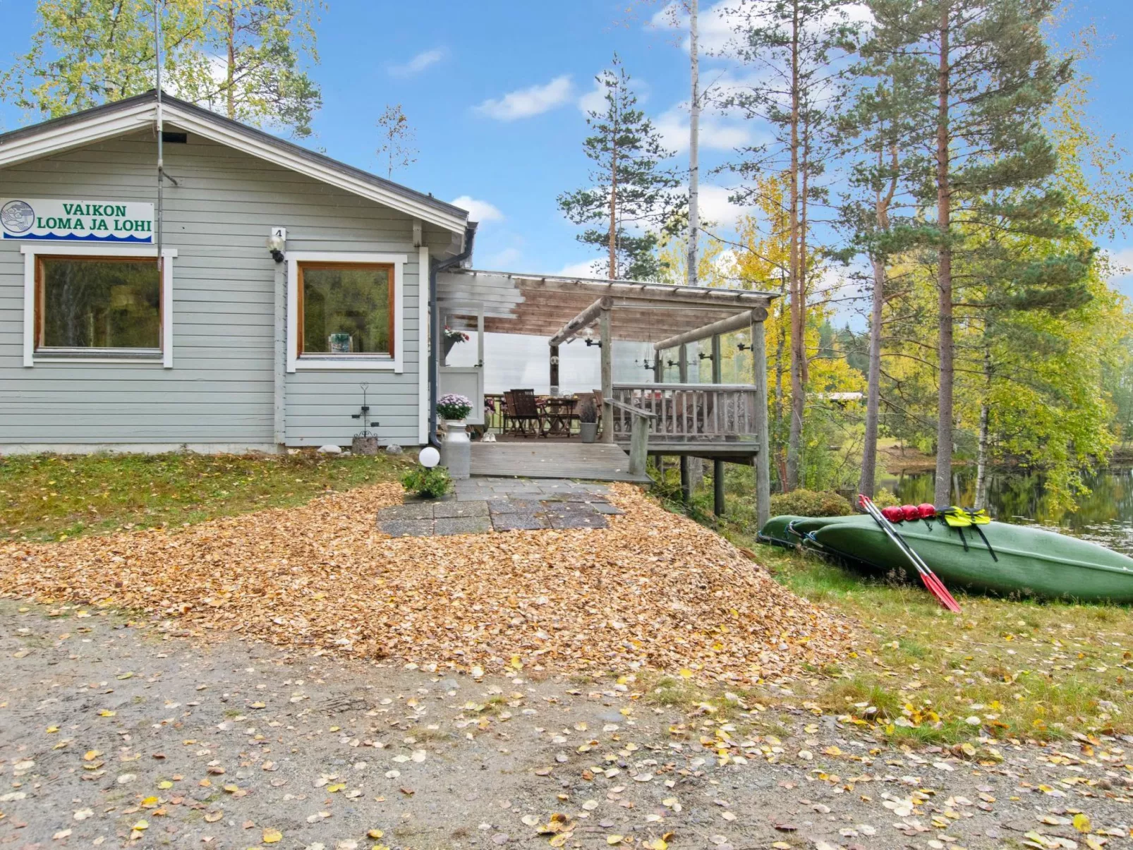 Koskimökki, vaikon loma 3-Buiten