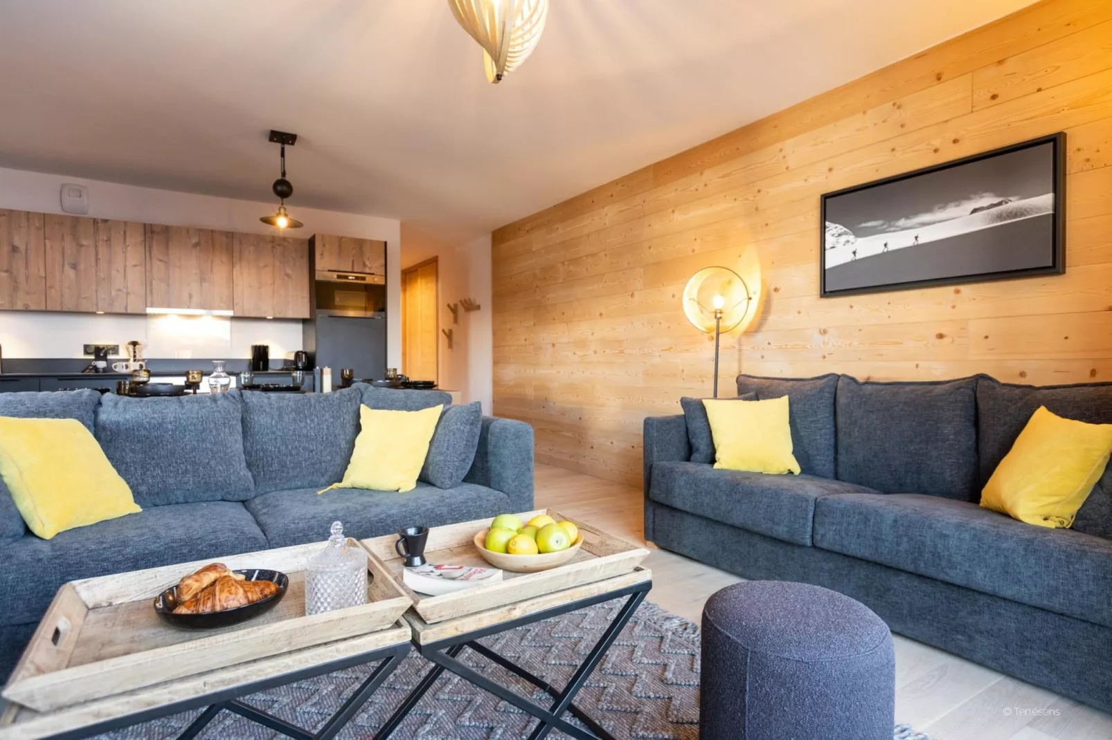 PLAGNE MONTALBERT Le Snoroc- A48P-Woonkamer