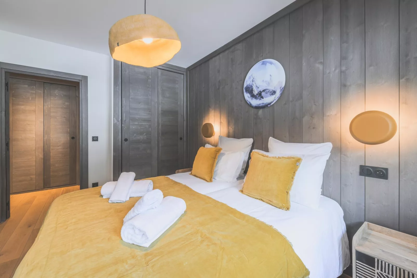 Résidence PLAN PEISEY Le Quartz -A36S-Slaapkamer