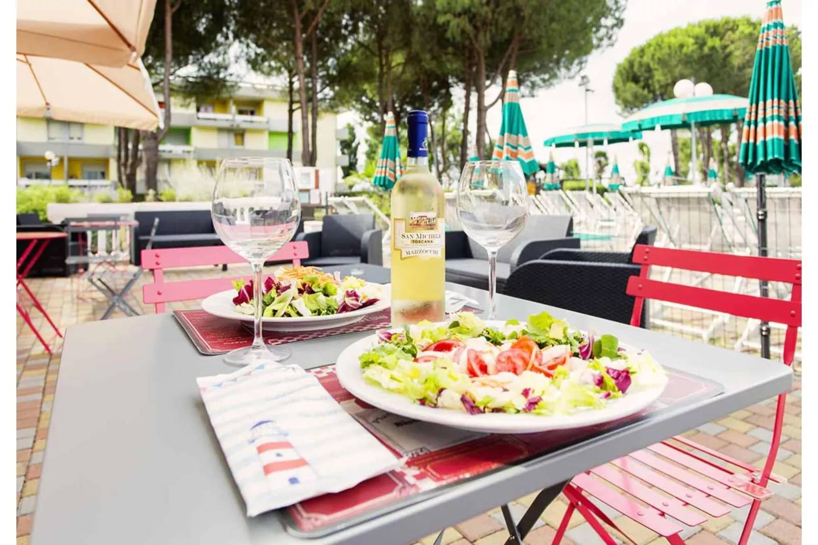 Residenza Alberghiera Italia in Luni - Bilocale B4-Parkfaciliteiten