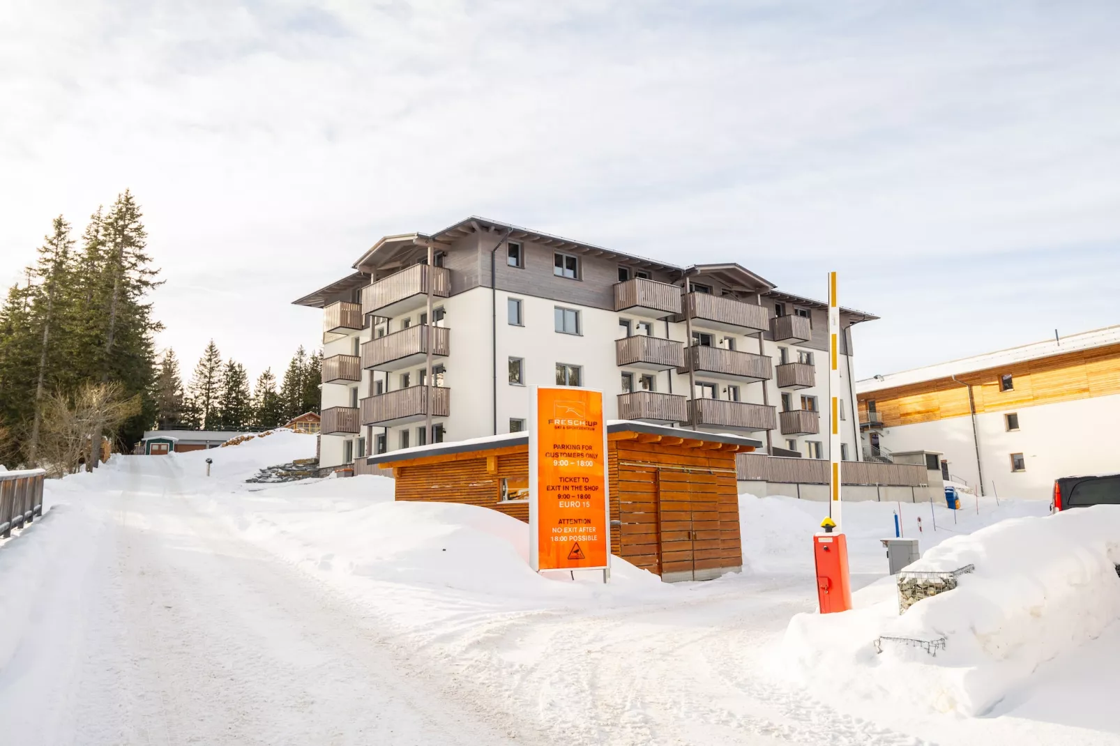 Superior Two-bedroom Apartment – KA2S-Exterieur winter