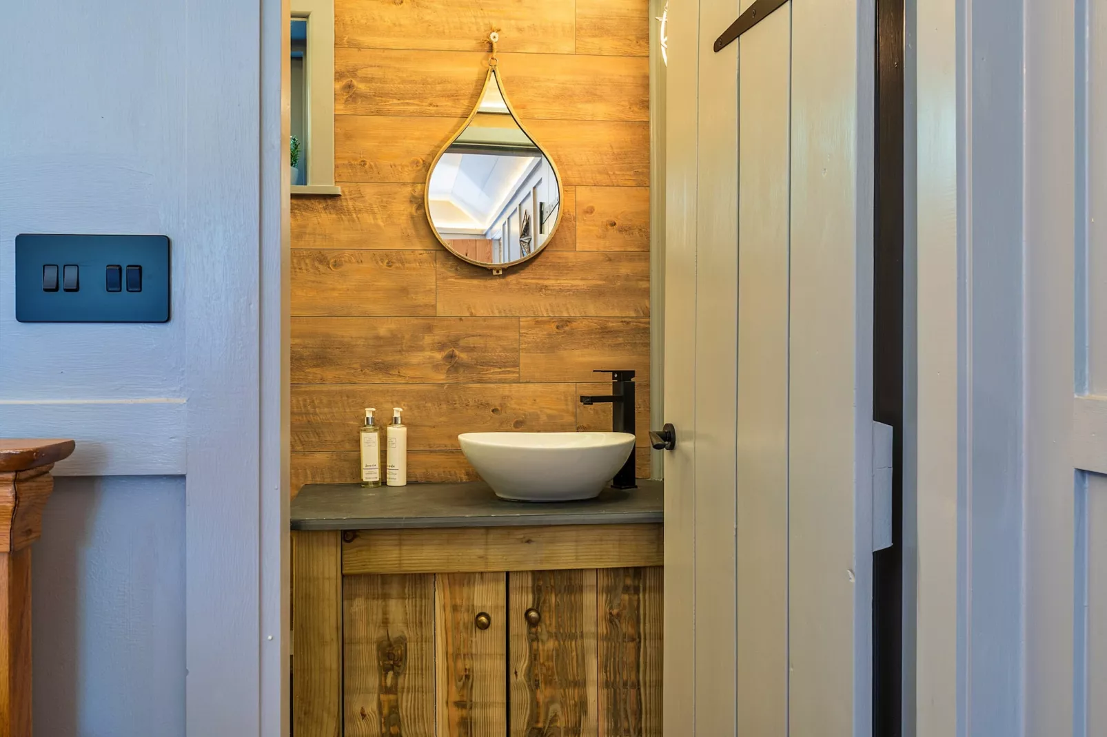 Driftwood-Badkamer