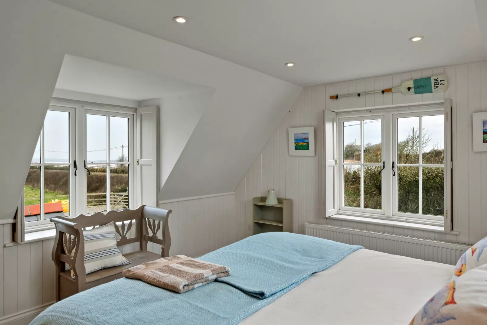 St Eval School House-Slaapkamer
